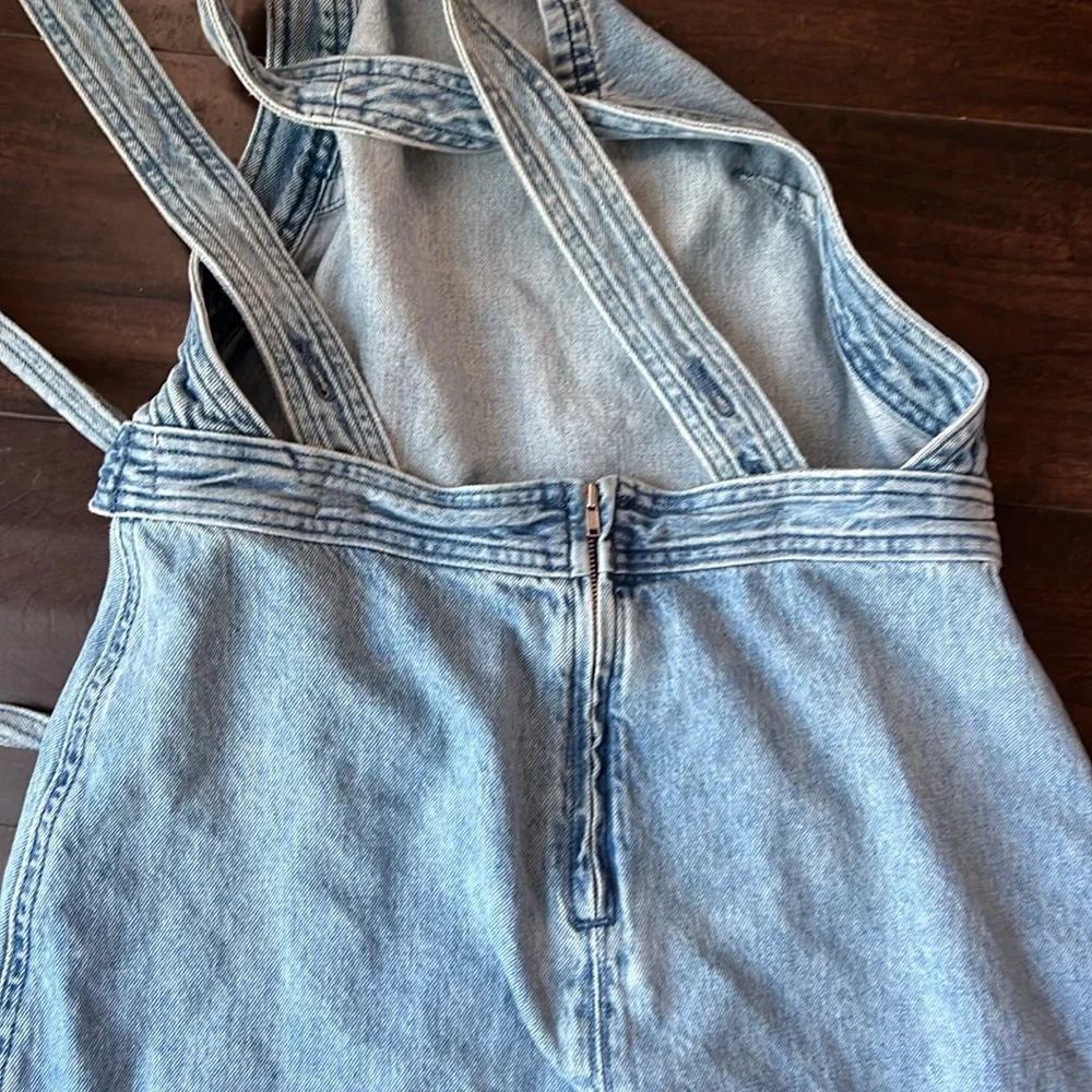 Denim Forum Blue Wrap Dress - Picture 7 of 10